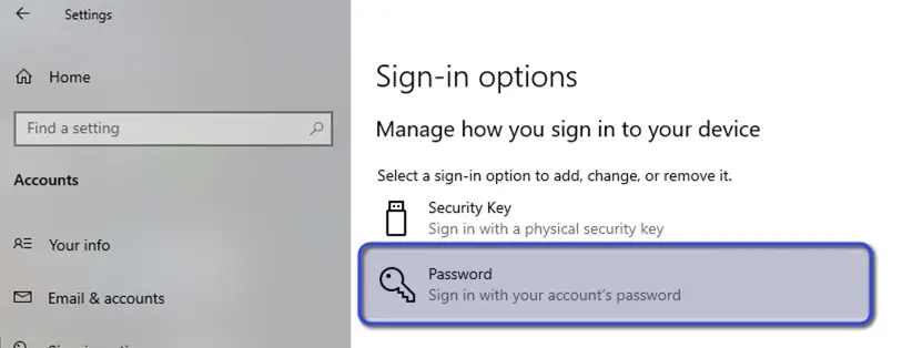 Signing-in using password to fix "Something happened and your PIN isn't available"