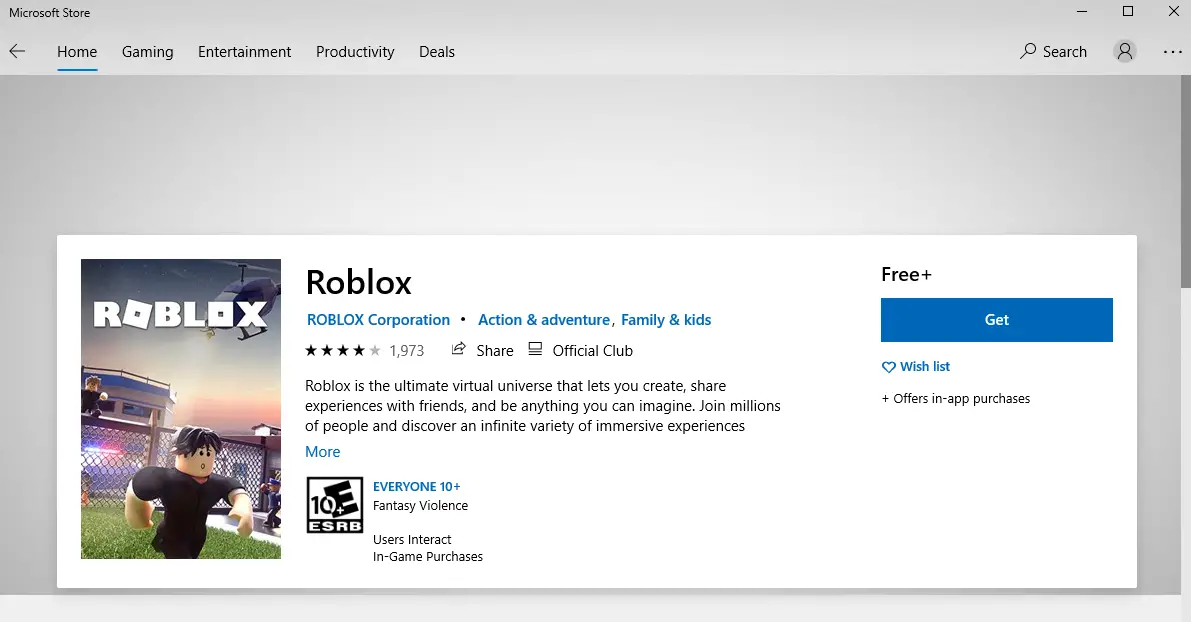 Solve the Roblox Error Code 524 by reinstalling Roblox