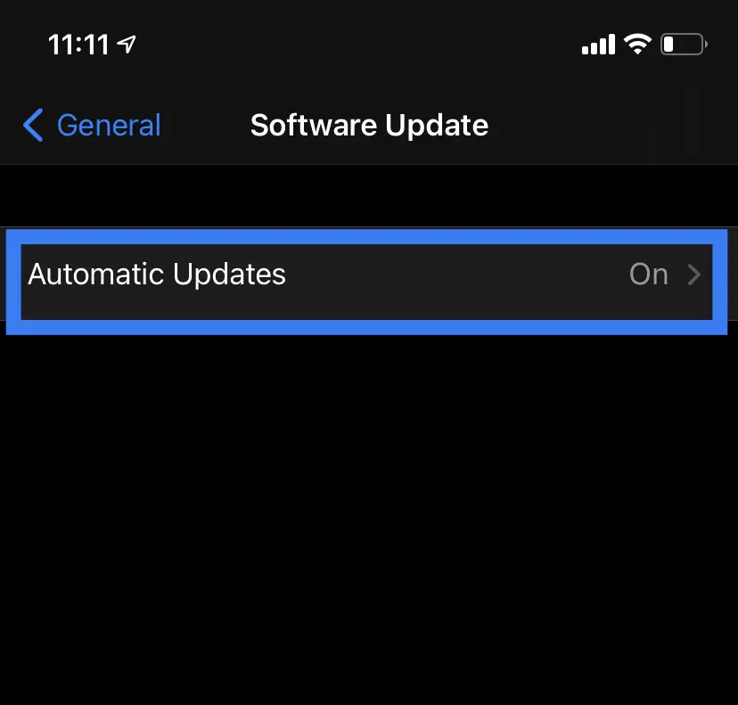 Enabling Automatic Updates