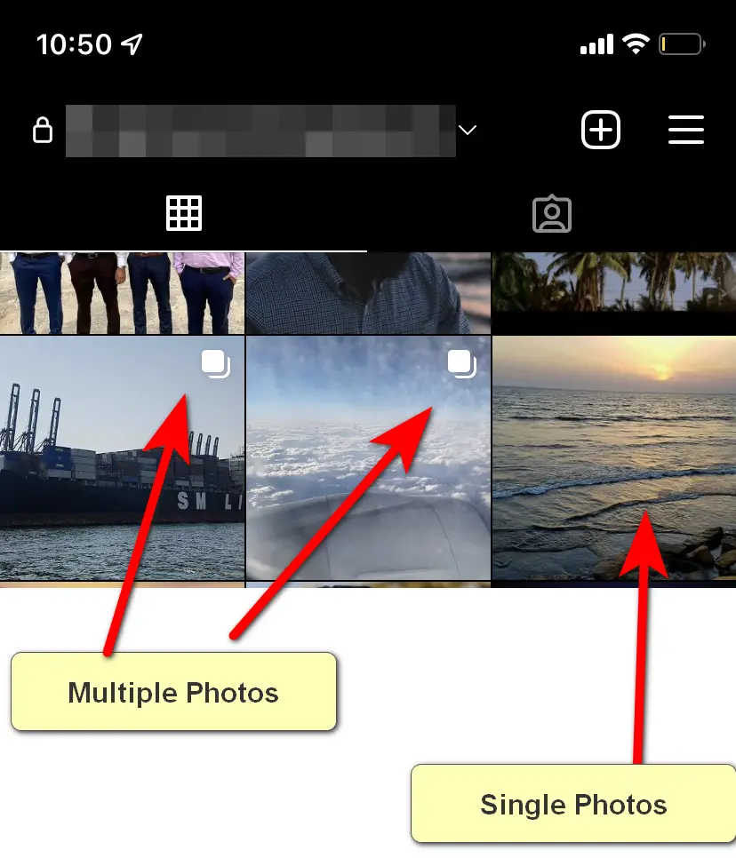 Instagram profile while fixing Tinder not Connecting to Instagram