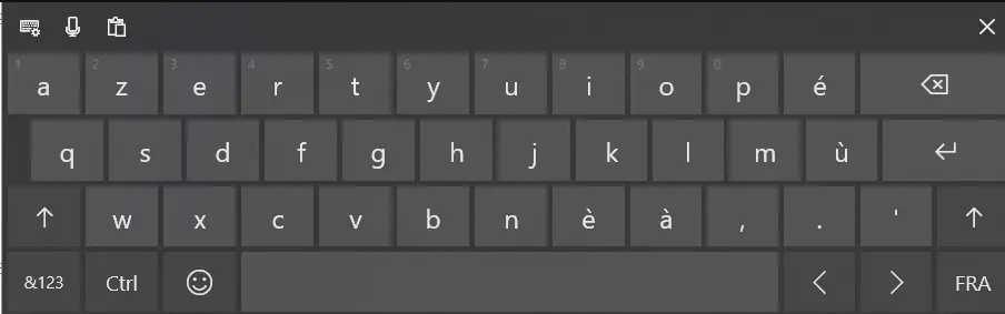 Virtual keyboard to disable text input application