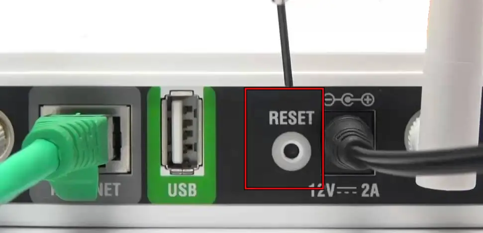 Reset the Router to the Factory Defaults - a fix for the error: Roku not Connecting to WIFI