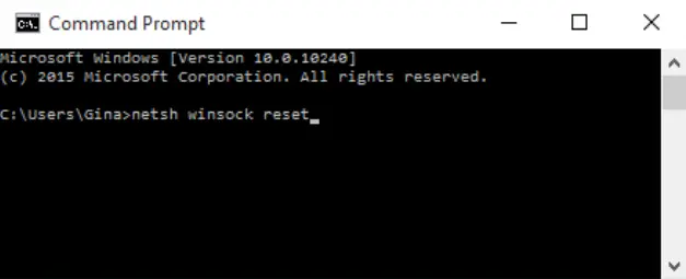 Run a command for netsh winsock reset to fix the frustrating Roblox Error Code 279