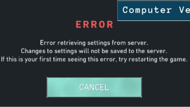 Error Retrieving Settings from Server - All fixes