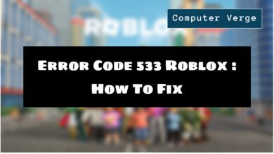 how to fix error in Roblox
