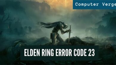 Elden Ring Error Code 23