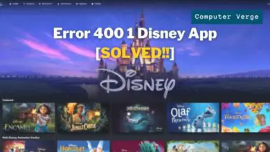 How to solve Error 400 1 Disney App