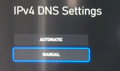 Set your DNS settings to manual to solve red dead redemption error network configuration.