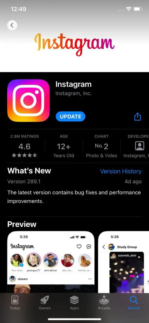 Instagram on App store 