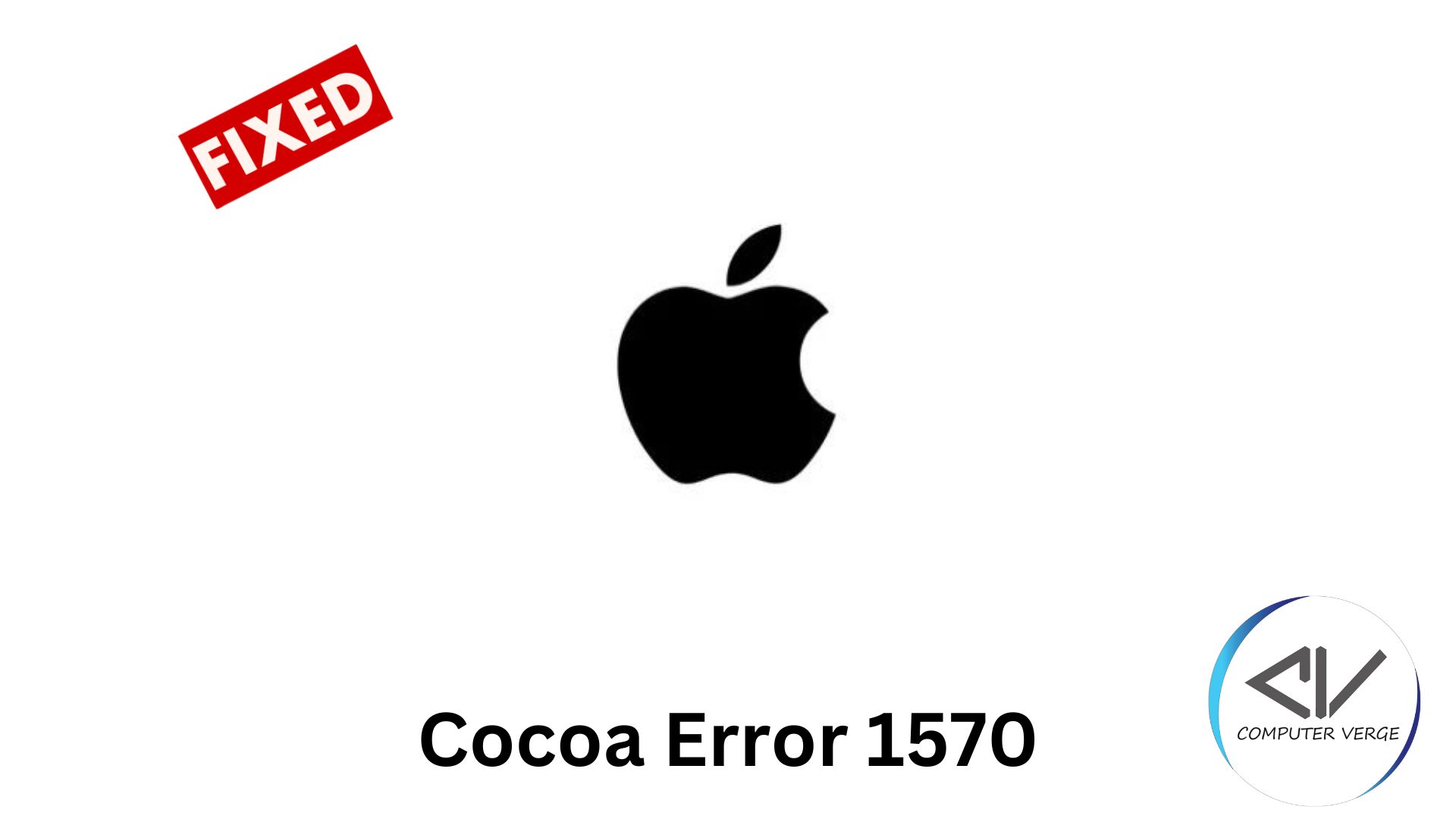 The file-related cocoa error 1570