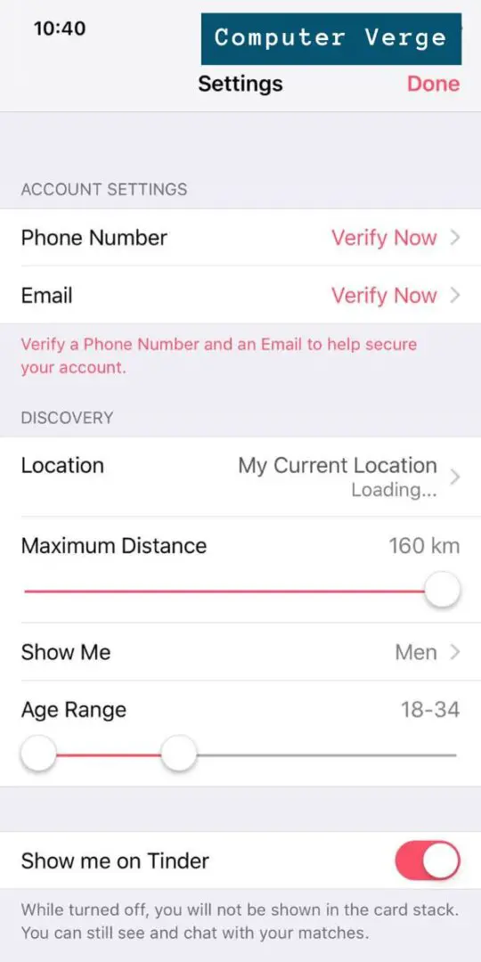 change age and distance range in order to boost your tinder macthes